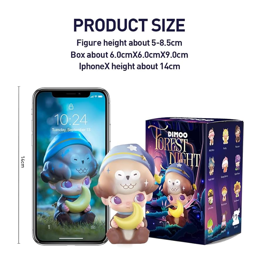 Amazon.co.jp: POPMART DIMOO FOREST NIGHT シリーズ 【ピース